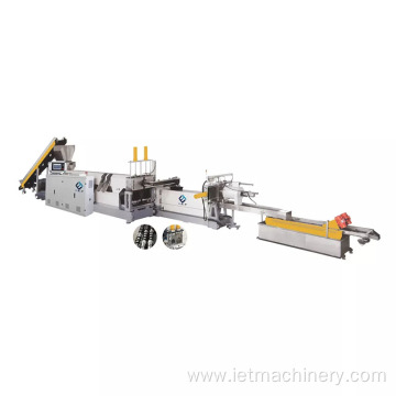 PE PP Flakes Plastic Granulator Recycling Machine